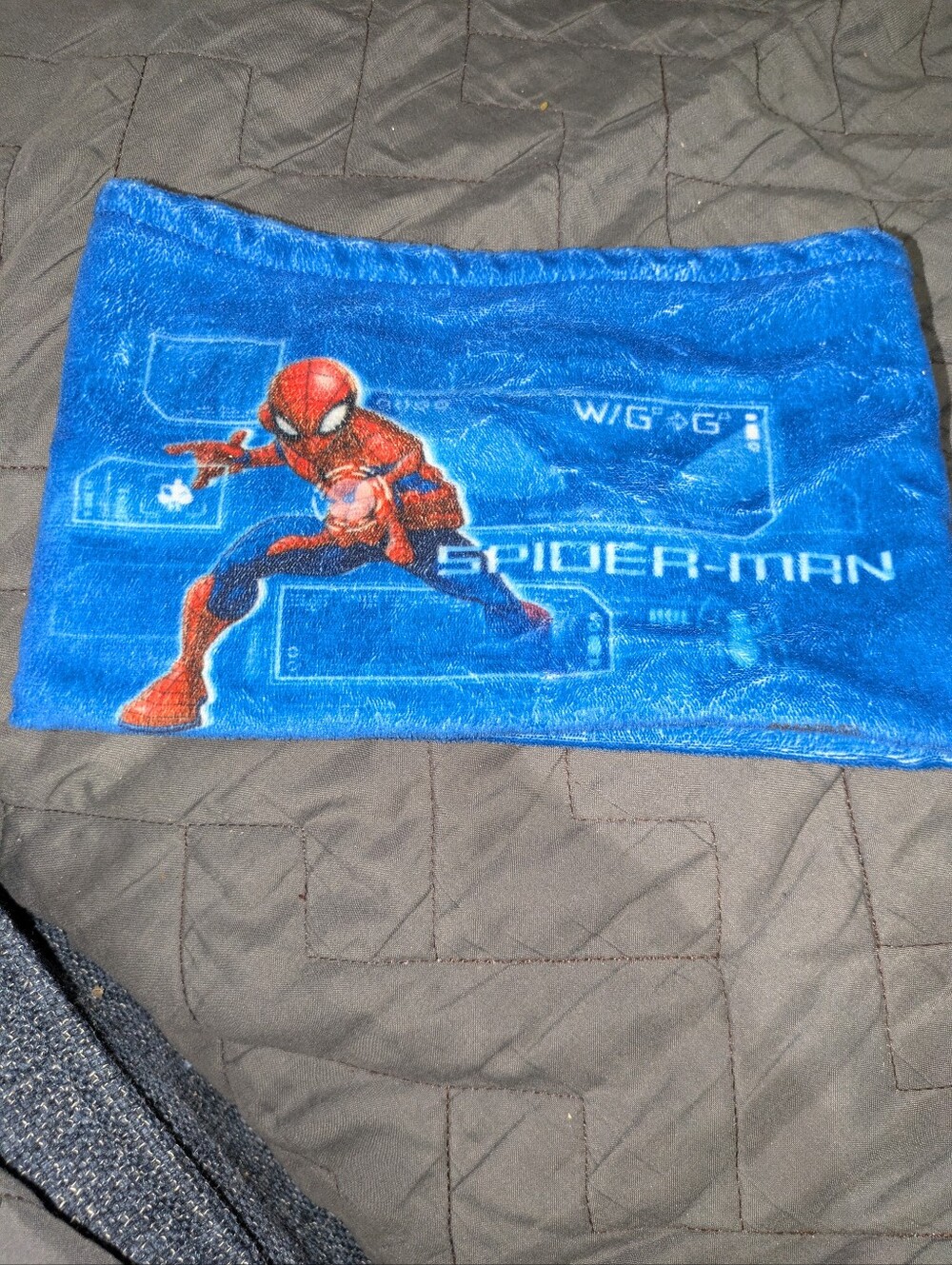 🌞4/20$ Marvel Spider-Man Blue and Red Kids Neck Warmer